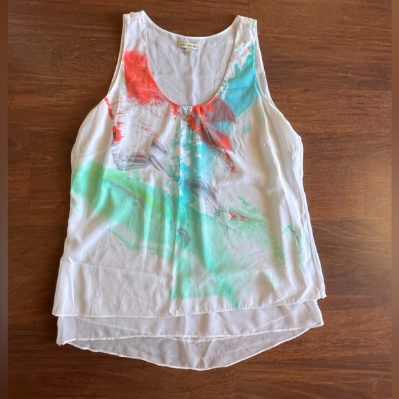 Calvin Klein White Tank Top Size Large - Picture 1 of 3
